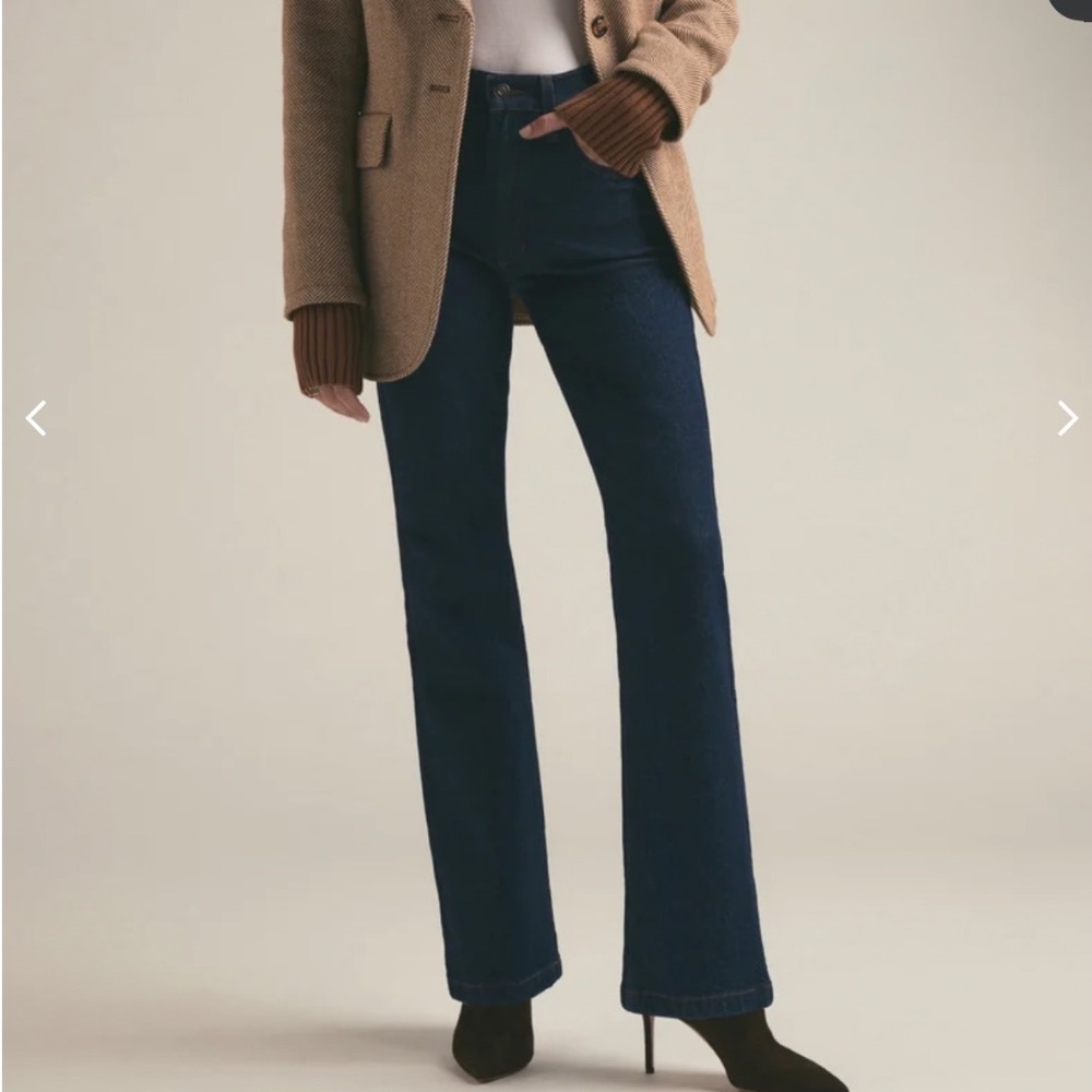 Favorite Daughter NEW The Morgan Shortie Boot Cut High Rise In Pepper Size 29P